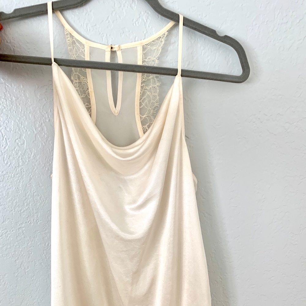 Ivory lacy top